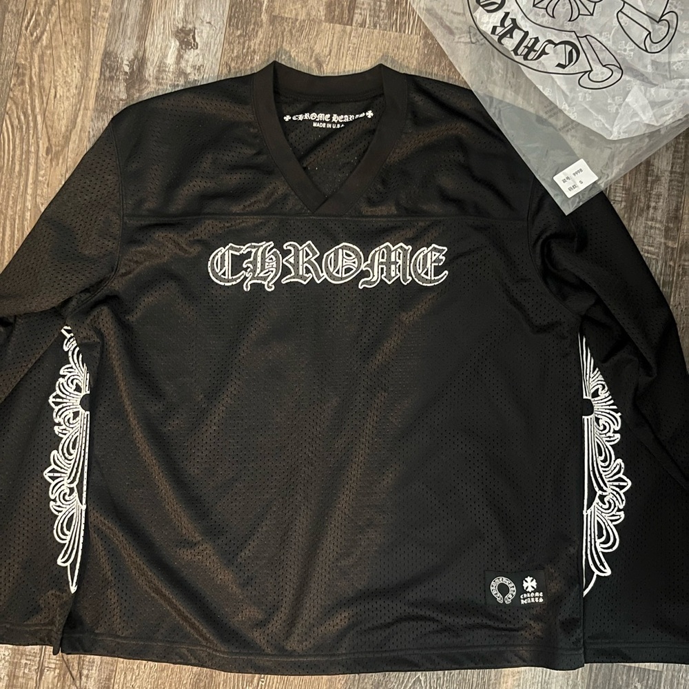 Chrome Hearts Black Long Sleeve Jersey